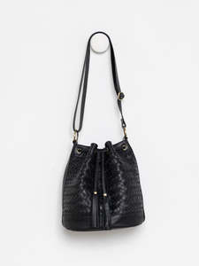 X L A B Wanderer Handbag Collection: Woven Shoulder Bag