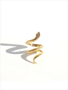 Snake Ring Gold