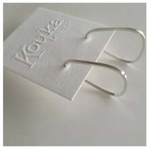 Pear Shaped Stud Earrings