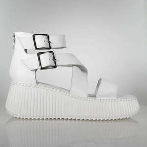 Plaza Shoe (White Milled)