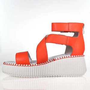 Plaza Shoe (Neon Orange)