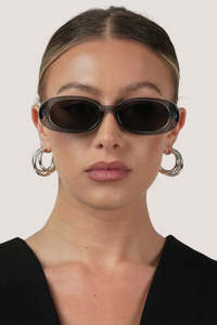 Otra Eyewear: Gina - Trans Slate/Smoke