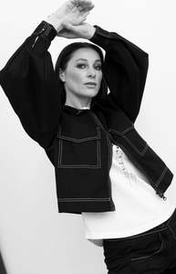 X Lab Jackets Coats: Brush Stroke Jacket