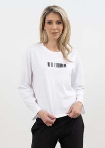 X Lab Tops: Barcode Tee