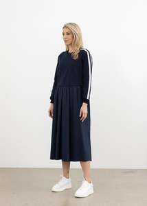 X Lab Dresses: Frost Noir Dress Navy