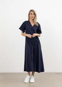 Celestial Chic Dress Navy