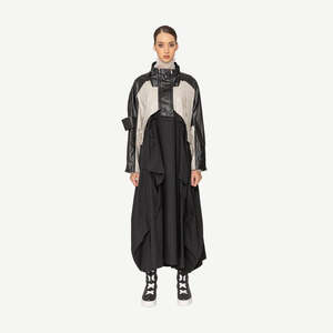 Aeon Jacket - Black & Stone - Bone + Arrow