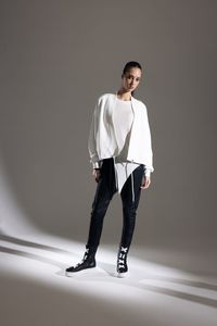 Voi Jacket - White - Bone + Arrow