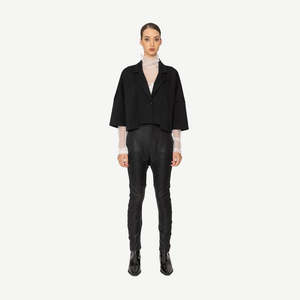 Bone Arrow Summer: Tova Pant - Black - Bone + Arrow
