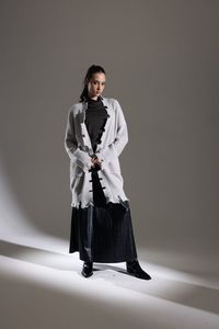 Bone Arrow Summer: Ramsey Cardigan - Silver - Bone + Arrow