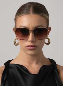 Rita Gold Brown/ Pink Fade