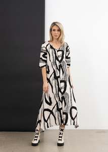 Atmosphere Dress Print