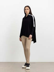 Street Polo Top Black