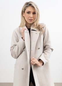 Linear Coat Oatmeal