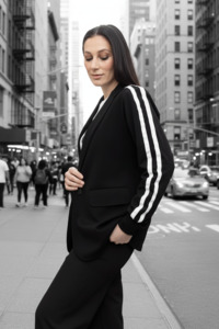Reflective Revel Blazer Black