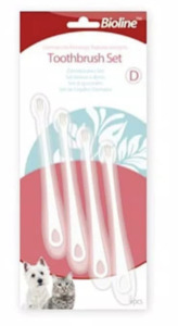 Bioline - Toothbrush set for Cats & Puppies - Styley Pets