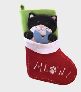 Christmas Stocking - Cat - Styley Pets