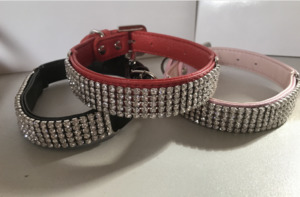 Products: Crystal Studded Dog Collars - Styley Pets