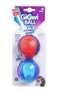 Products: GiGwi - G-Ball - Medium - 2 pack - Styley Pets