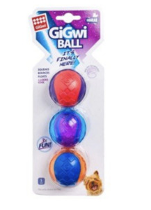 Products: GiGwi - G-Ball - Small 3 pack - Styley Pets