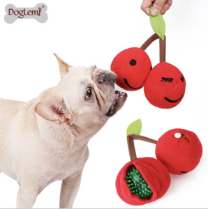 Snuffle Toy for Dogs - Cherry 2-in-1 Toy - Styley Pets