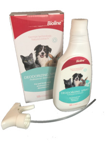 Products: Bioline - Deodorising Spray - Styley Pets