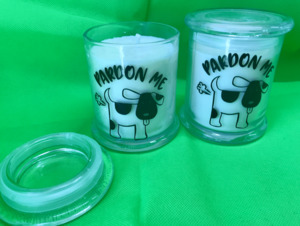 Products: Farting Dog Candle - Styley Pets