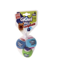 GiGwi - Tennis Ball - XS 3 Pack - Styley Pets