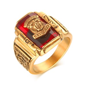 Bold Elegant Jewelry Collection: Titan-Tiger 1973 Retro Navy Ring - Buy 2 Get 1 FREE $00.00