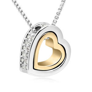 Bold Elegant Jewelry Collection: Cherish Heart Necklace