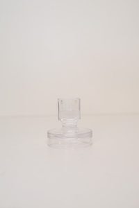 Products: A05: Single Candle Holder (Clear and without candle) - STYLISH