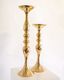 A104: Gold Candlestick Holder (set of 2) - STYLISH