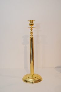 Products: A202: Gold Candlestick Holder - STYLISH