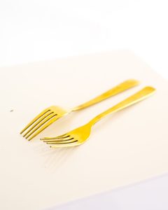 Products: C101: Gold Fork Knife Spoon - STYLISH
