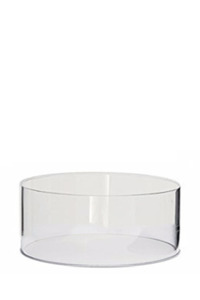 Products: O977: Clear Round Acrylic Table Riser - STYLISH