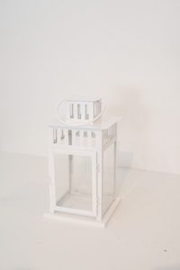 Products: O345: White Lantern for decoration - STYLISH