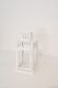 O345: White Lantern for decoration - STYLISH