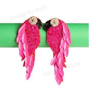 Products: Pink Parrot Paradise Earrings