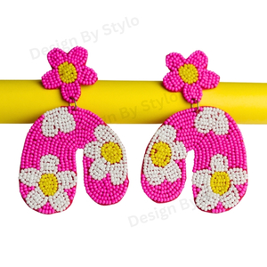 Products: Floral Arch Earrings