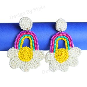 Products: Rainbow Daisy Dream Earrings