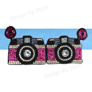 Products: Camera Click Earrings