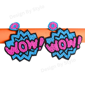 Products: Wow Factor” Beaded Earrings