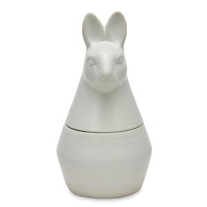 Rabbit Canister White