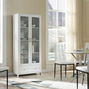 Modern Display Cabinet White