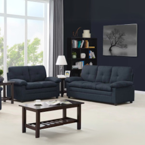 'Walton' 2 Seats +3 seats Sofa Dark Charcoal Set