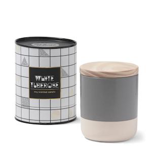 Essex White Tuberose Grid Soy Candle