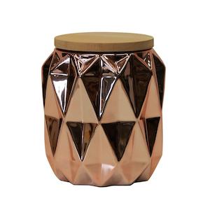 Telford Copper Medium Geo Canister