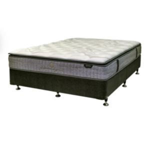 Trademe Feature Combo: Sleepmax Pocket spring mattress with pillow top Queen Size #34
