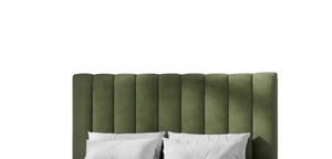 Trademe Feature Combo: Josie Headboard Olive Green Queen