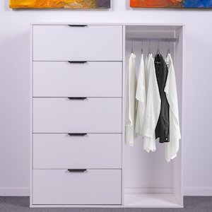 Wardrobes: Hanging Wardrobe white